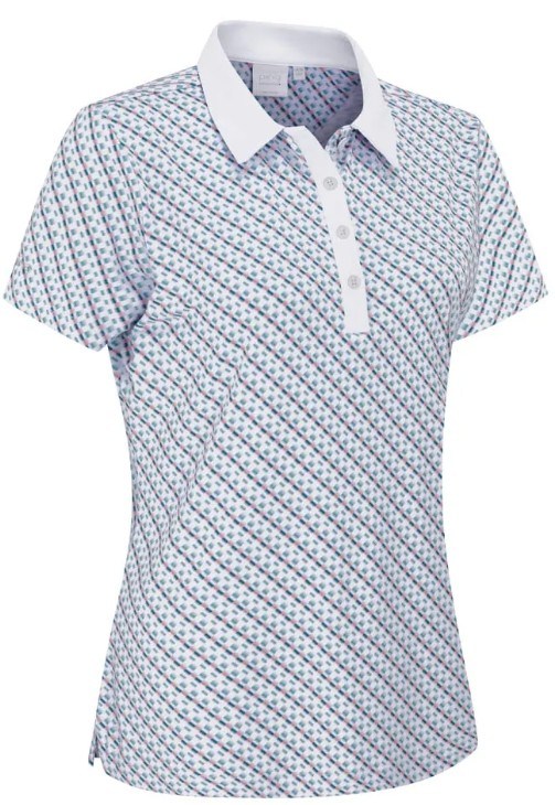 Ping Bethany dámské polo, neotheric/white