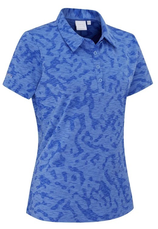 Ping Bethany dámské polo, cornflower blue
