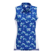 Ping Colleen dámské polo bez rukávů, vibrant bloom/bílé