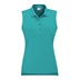 Ping Solene sleeveless dámské polo bez rukávů, tyrkysové