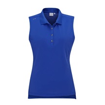Ping Solene sleeveless dámské polo bez rukávů, tmavě modré