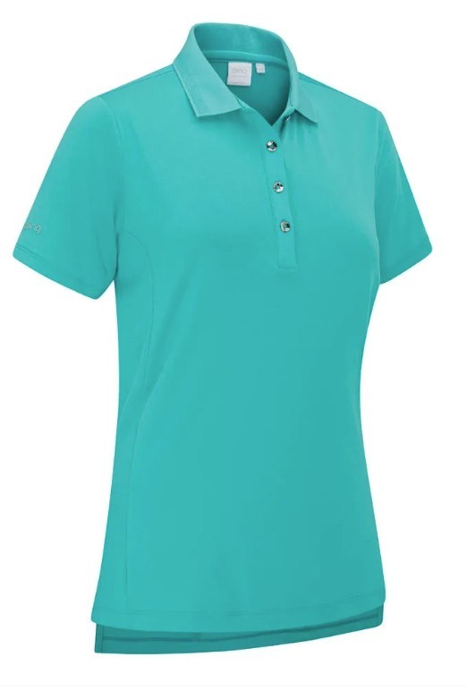 PING Sedona dámské polo, bright aqua