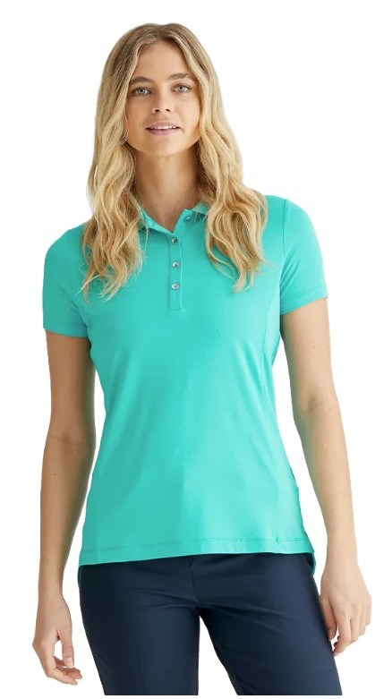 PING Sedona dámské polo, bright aqua