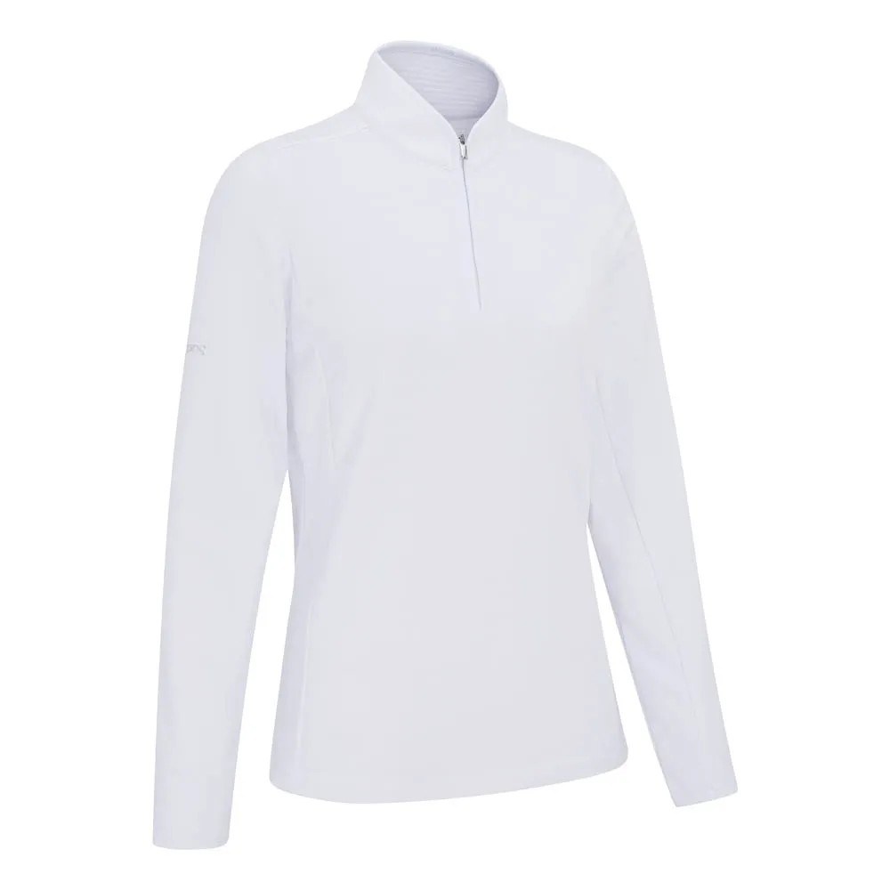 Ping Abigale Performance Fleece dámská mikina, bílá
