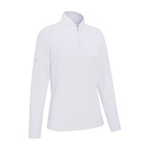 Ping Abigale Performance Fleece dámská mikina, bílá