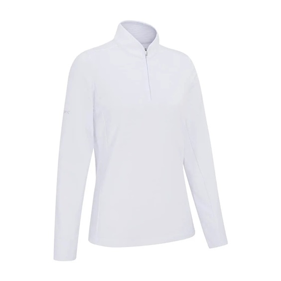 Ping Abigale Performance Fleece dámská mikina, bílá