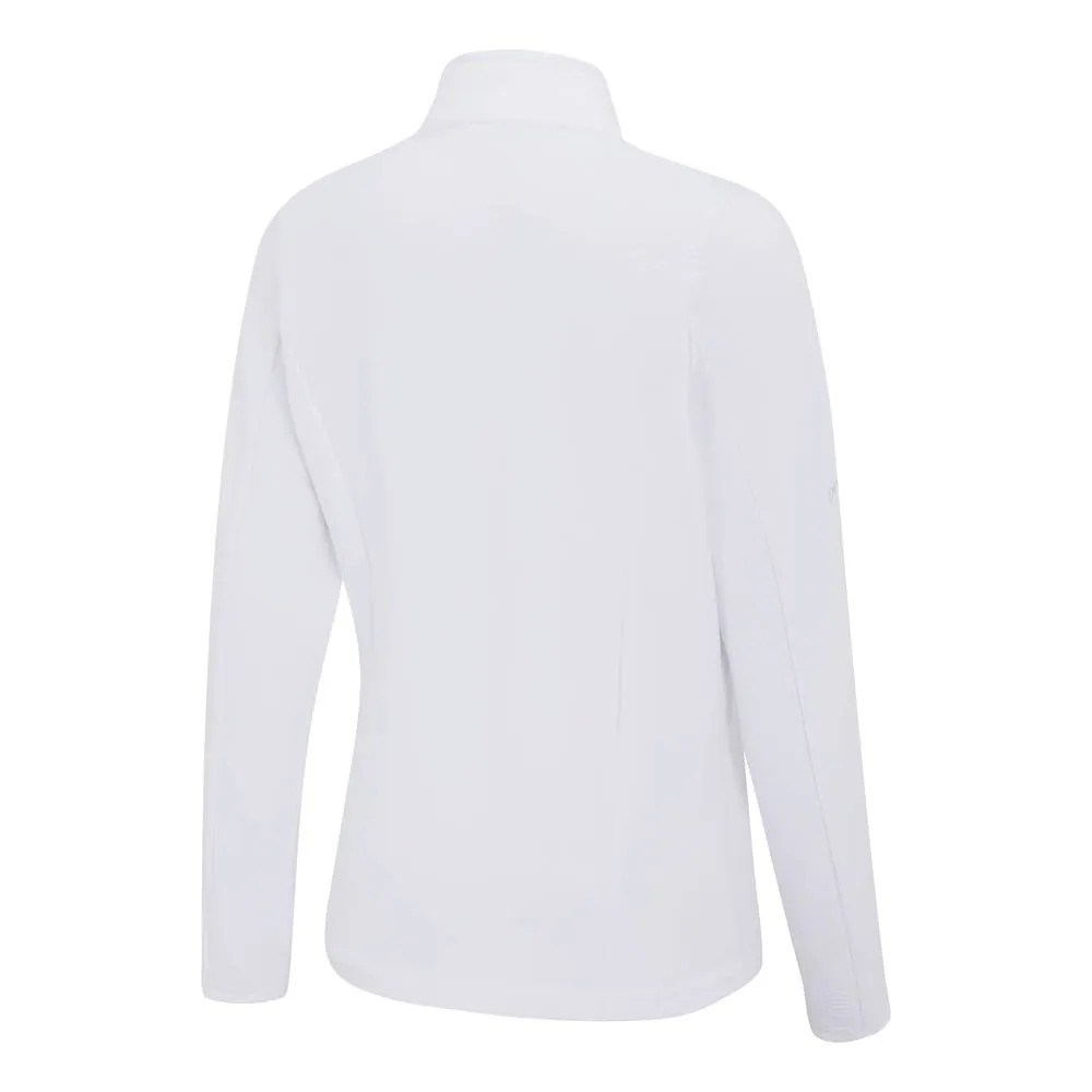 Ping Abigale Performance Fleece dámská mikina, bílá