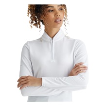 Ping Abigale Performance Fleece dámská mikina, bílá