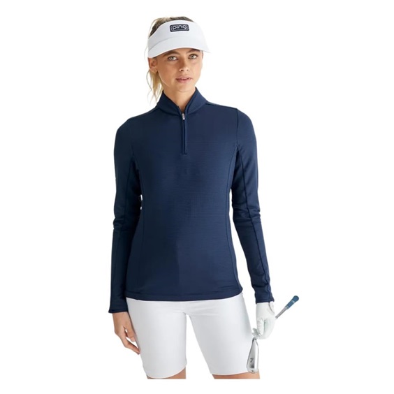 Ping Abigale Performance Fleece dámská mikina, modrá