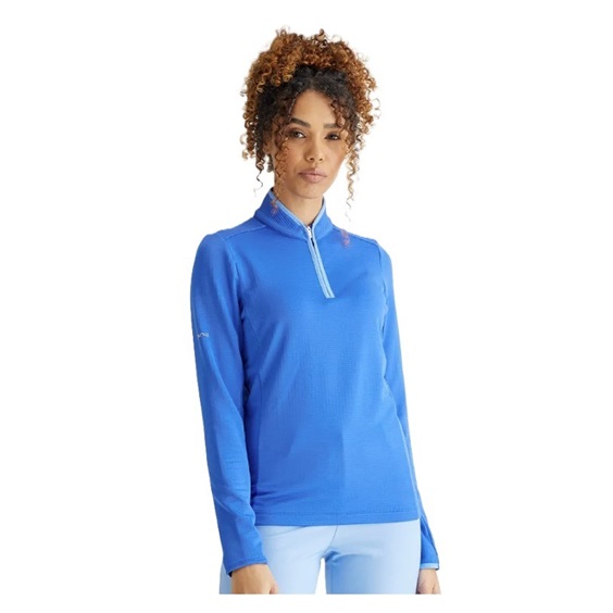 Ping Abigale Performance Fleece dámská mikina, modrá