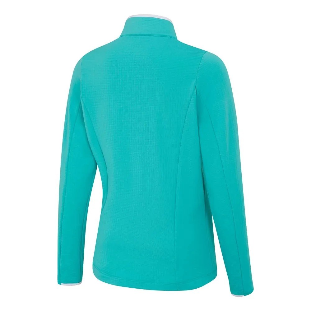 Ping Abigale Performance Fleece dámská mikina, tyrkysová