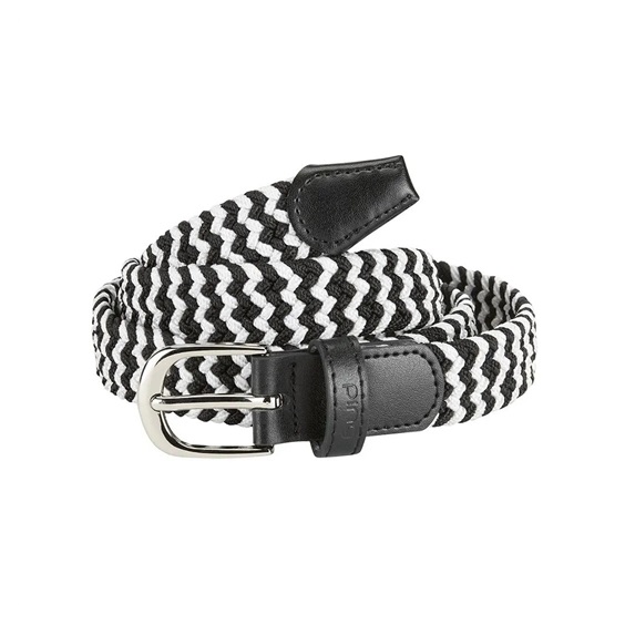 Ping stretch webbing dámský opasek, bílo/černý
