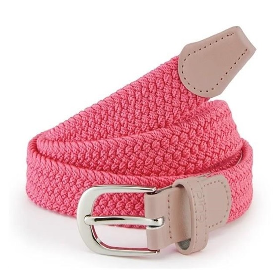 Ping stretch webbing dámský opasek, flamingo
