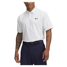 Under Armour T2G Printed pánské polo, bílé