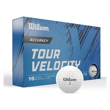 Wilson Tour Velocity Accuracy golfové míčky, 15ks
