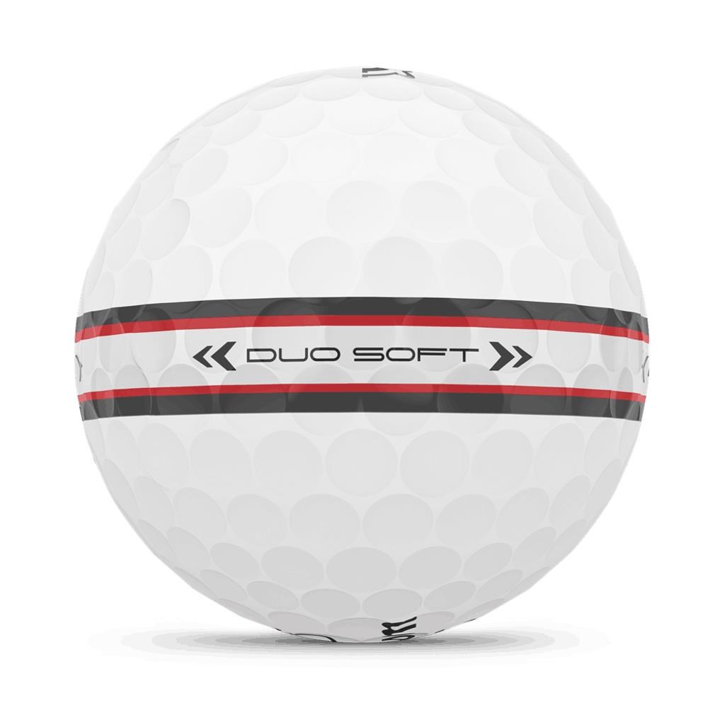 Wilson Duo Soft TRK360 golfové míčky, bílo/červené