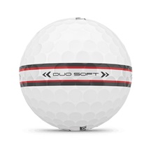 Wilson Duo Soft TRK360 golfové míčky, bílo/červené