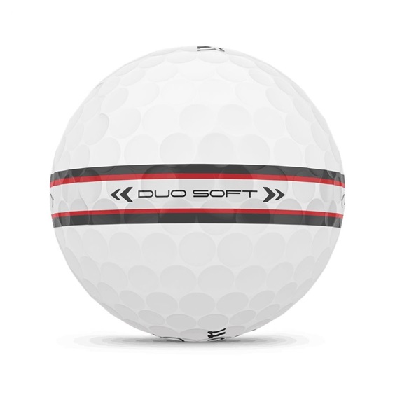 Wilson Duo Soft TRK360 golfové míčky, bílo/červené