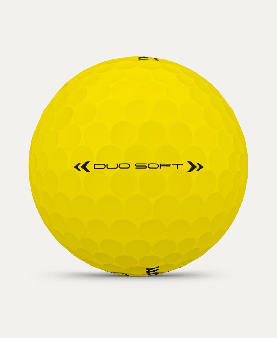 Wilson Duo Soft golfové míčky, žluté