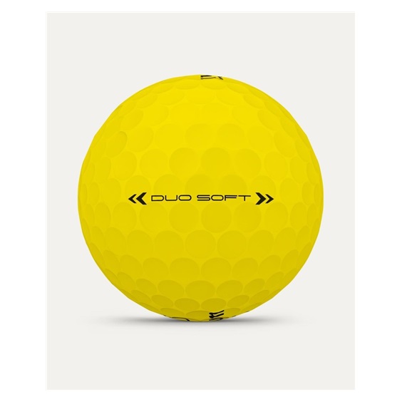 Wilson Duo Soft golfové míčky, žluté