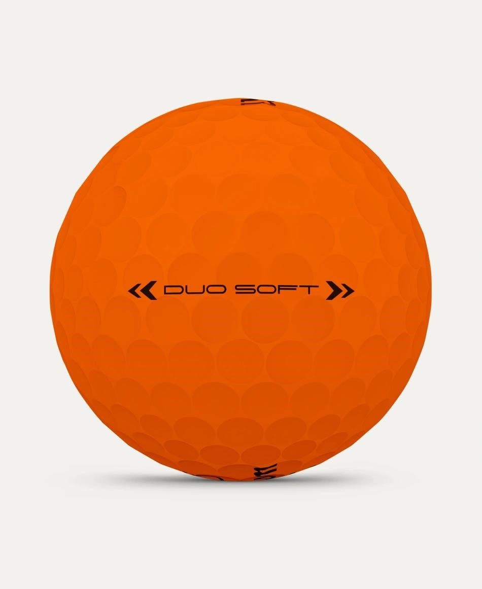 Wilson Duo Soft golfové míčky, oranžové