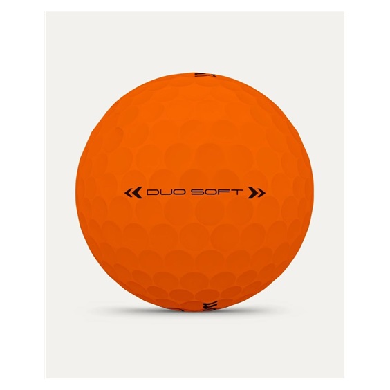 Wilson Duo Soft golfové míčky, oranžové