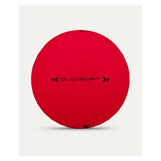 Wilson Duo Soft golfové míčky, červené