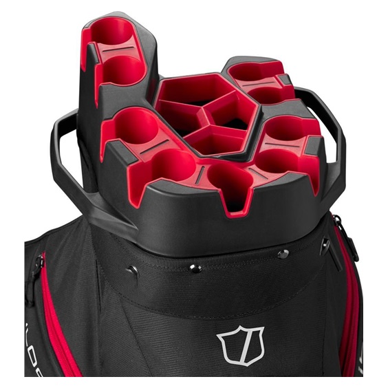 Wilson iLock cart bag, černo/červený
