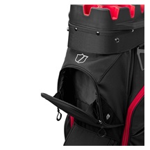 Wilson iLock cart bag, černo/červený
