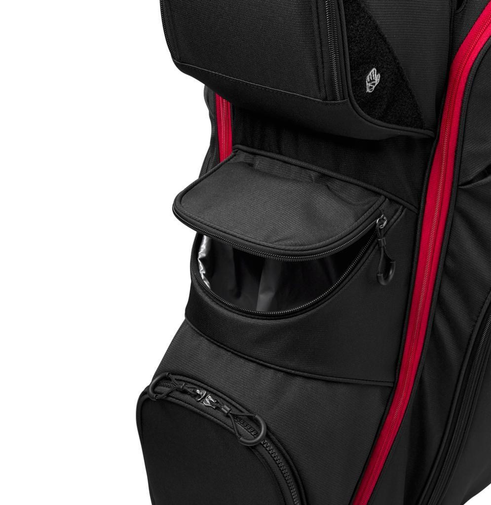 Wilson iLock cart bag, černo/červený