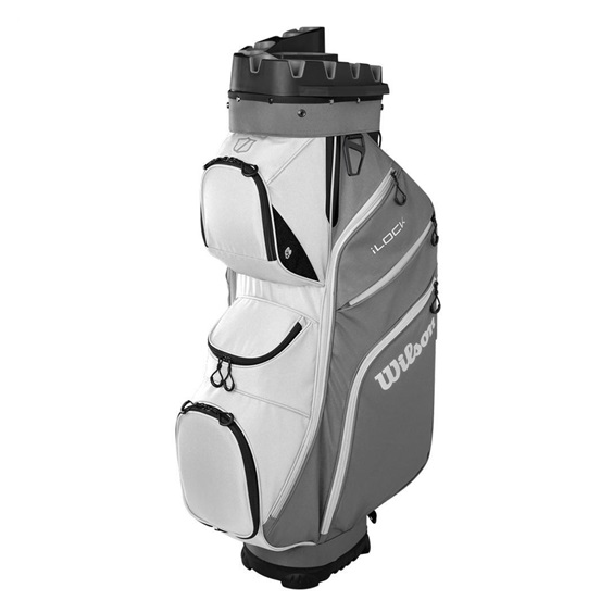Wilson iLock cart bag, šedo/bílo/černý