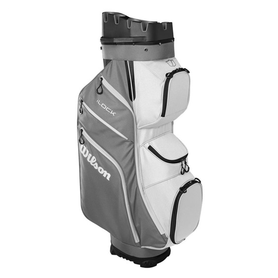 Wilson iLock cart bag, šedo/bílo/černý