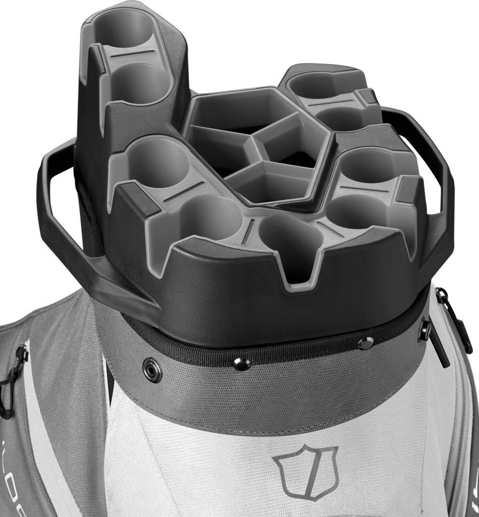 Wilson iLock cart bag, šedo/bílo/černý