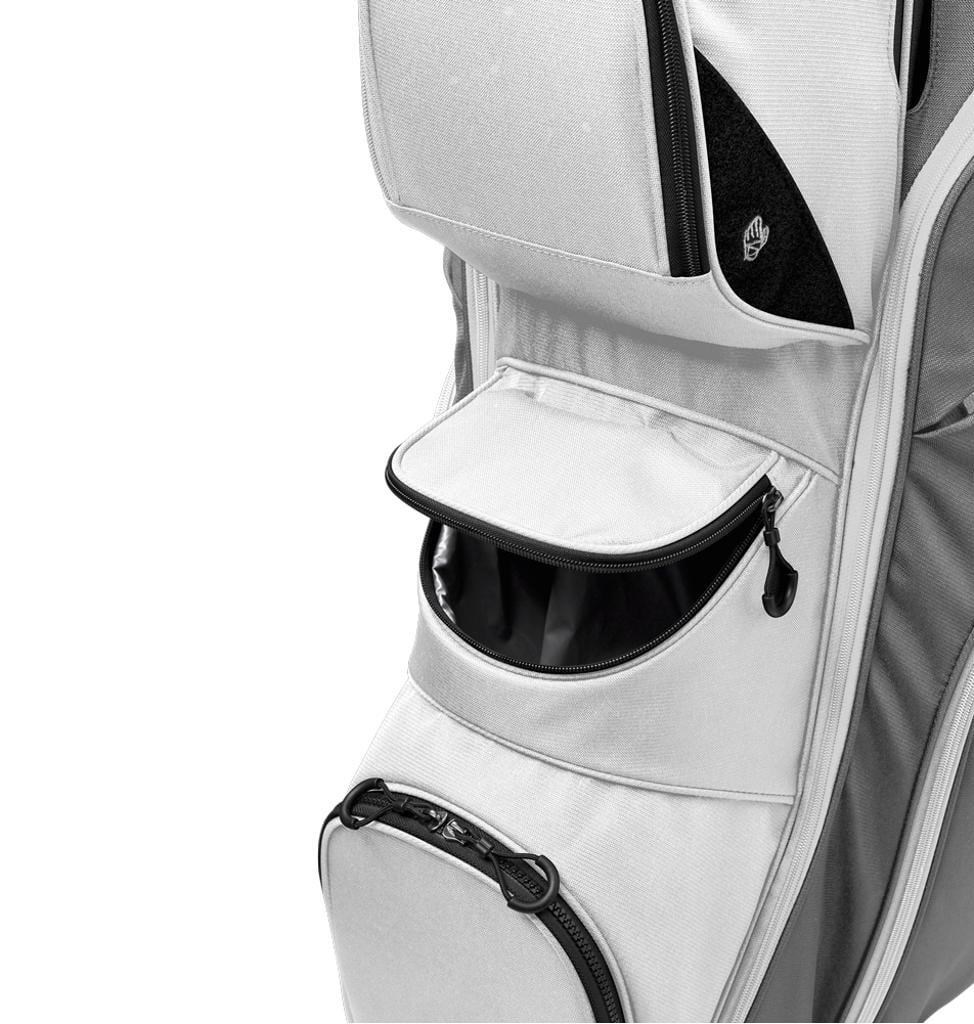 Wilson iLock cart bag, šedo/bílo/černý