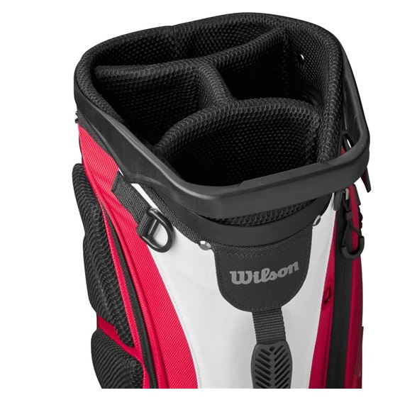 Wilson EXO Lite stand bag, staff red