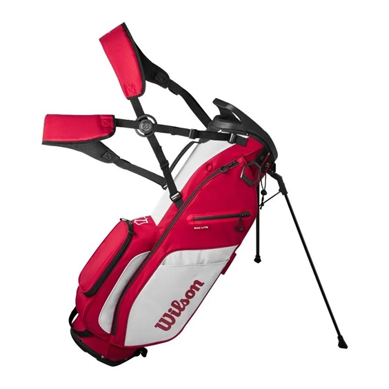 Wilson EXO Lite stand bag, staff red