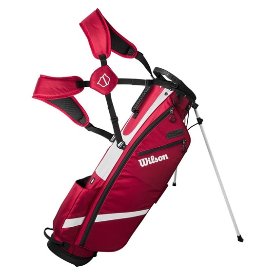 Wilson QS Quiver Carry stand bag, červeno/bílo/černý