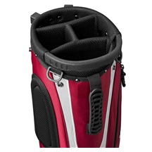 Wilson QS Quiver Carry stand bag, červeno/bílo/černý
