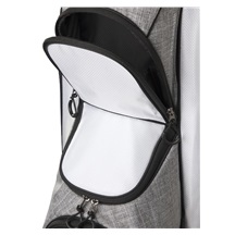 Wilson Feather cart bag, černo/šedo/bílý