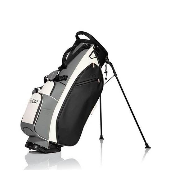 Jucad 2 in1 FIirst Class stand bag, černo/šedo/bílý