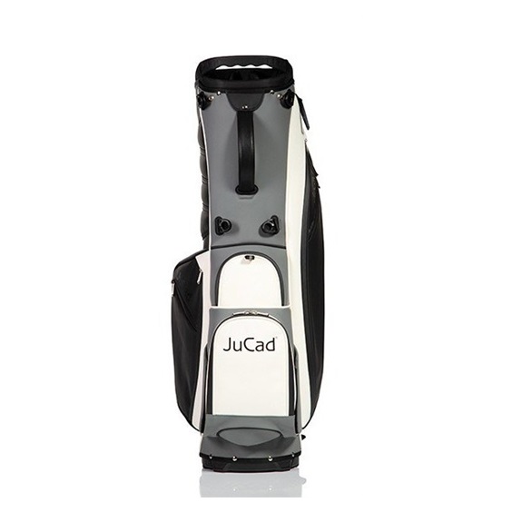 Jucad 2 in1 FIirst Class stand bag, černo/šedo/bílý