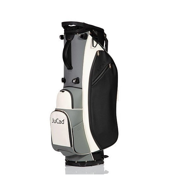 Jucad 2 in1 FIirst Class stand bag, černo/šedo/bílý