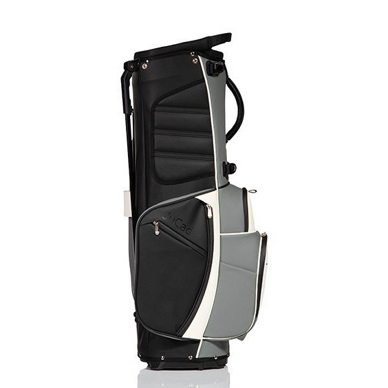 Jucad 2 in1 FIirst Class stand bag, černo/šedo/bílý