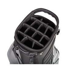 Jucad 2 in1 FIirst Class stand bag, černo/šedo/bílý