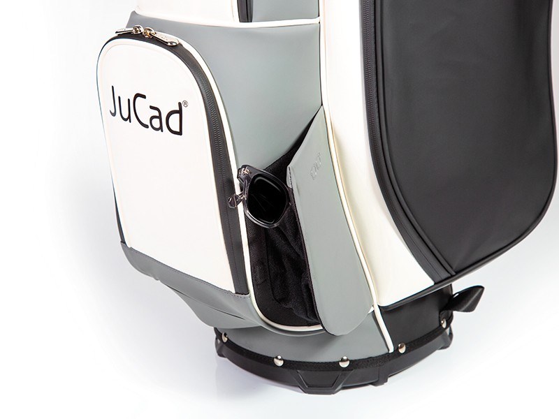 Jucad 2 in1 FIirst Class stand bag, černo/šedo/bílý