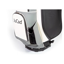 Jucad 2 in1 FIirst Class stand bag, černo/šedo/bílý