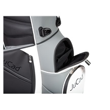 Jucad 2 in1 FIirst Class stand bag, černo/šedo/bílý