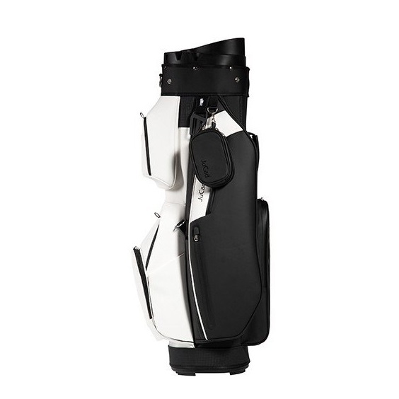 Jucad First Class Revolution cart bag, černo/bílý