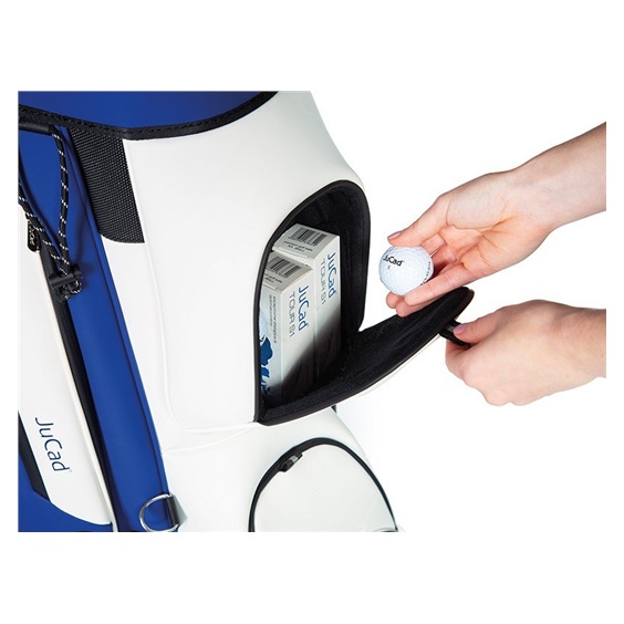 Jucad First Class Revolution cart bag, modro/bílý