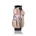 JuCad First Class cart bag, béžová/lila/růžová